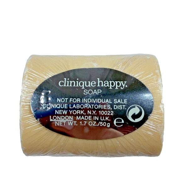 Clinique Fragrance Happy Perfumed Scented Soap 1.7 oz 50 g Citrus & Floral - Picture 3 of 6